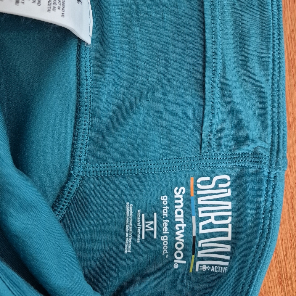 Smartwool Teal Performance Leggings - Picture 11 of 12
